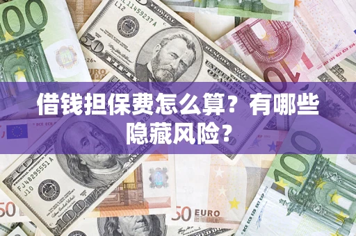 武汉借钱担保费怎么算？有哪些隐藏风险？