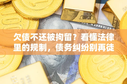 武汉欠债不还被拘留？看懂法律里的规制，债务纠纷别再徒劳奔波