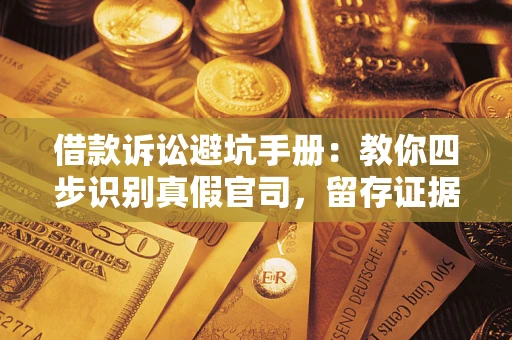 武汉借款诉讼避坑手册：教你四步识别真假官司，留存证据不踩雷