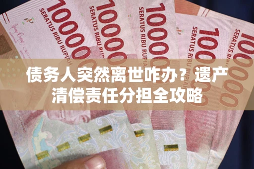 武汉债务人突然离世咋办？遗产清偿责任分担全攻略