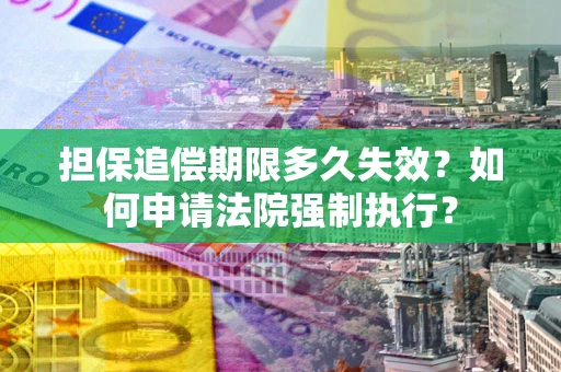 武汉担保追偿期限多久失效？如何申请法院强制执行？