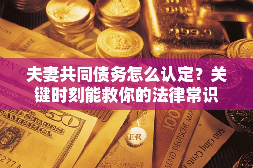 武汉夫妻共同债务怎么认定？关键时刻能救你的法律常识