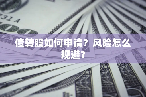 武汉债转股如何申请？风险怎么规避？