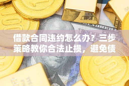 武汉借款合同违约怎么办？三步策略教你合法止损，避免债务危机升级