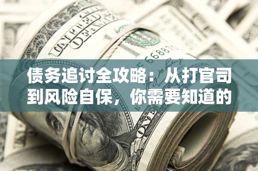 武汉债务追讨全攻略：从打官司到风险自保，你需要知道的法律智慧