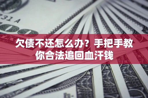 武汉欠债不还怎么办?手把手教你合法追回血汗钱 武汉欠债不还怎么办?手把手教你合法追回血汗钱