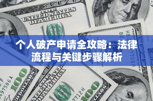 武汉个人破产申请全攻略：法律流程与关键步骤解析