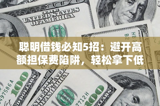 武汉聪明借钱必知5招：避开高额担保费陷阱，轻松拿下低息贷款