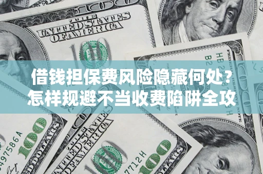 武汉借钱担保费风险隐藏何处？怎样规避不当收费陷阱全攻略！